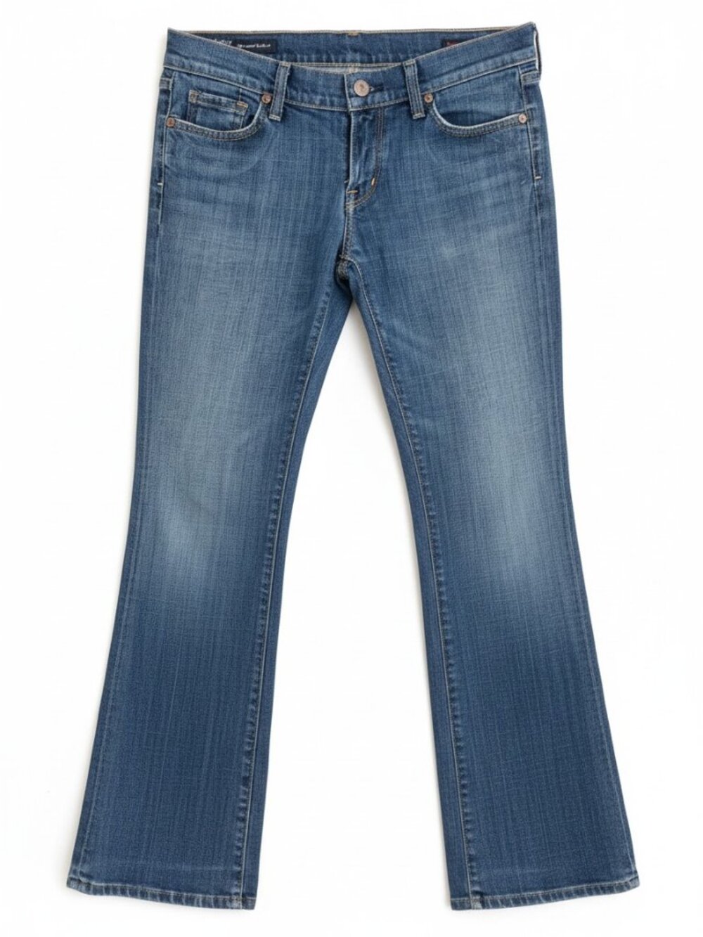 Citizens of Humanity Kelly #001 Low Waist Bootcut Stretch Jeans Sz 30 Y2K Boho